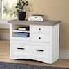 Paramount Furniture Americana Modern Functional File w/ Power Center