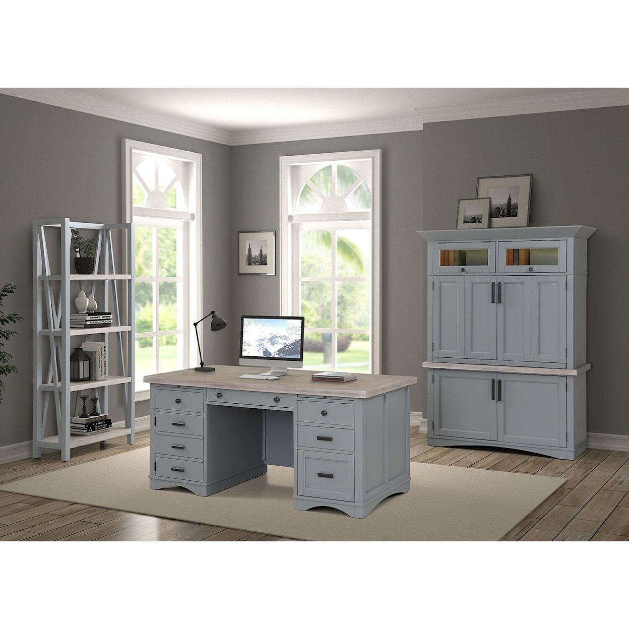 Paramount Furniture Americana Modern Workstation