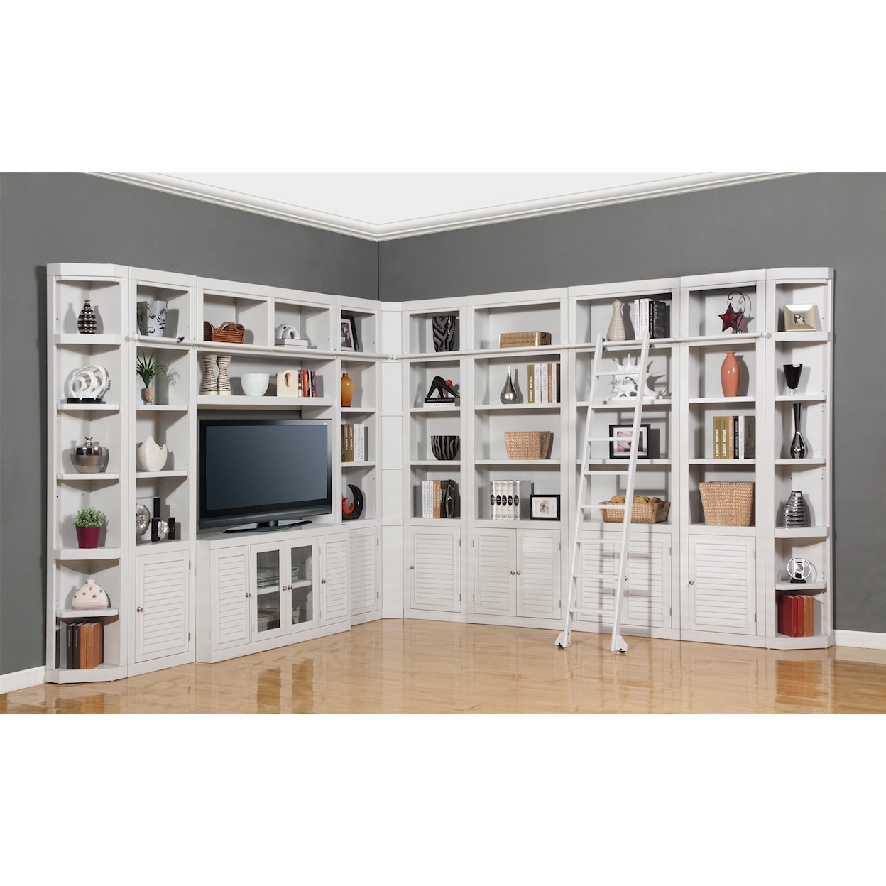 Paramount Furniture Boca 11-Piece Entertainment Center