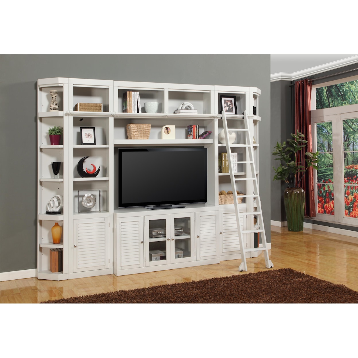 Parker House Boca Entertainment Center Bookcase