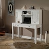 Paramount Furniture Boca Writing Desk and Hutch