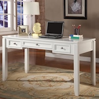 Transitional 57" Writing Desk with 3 Drawers