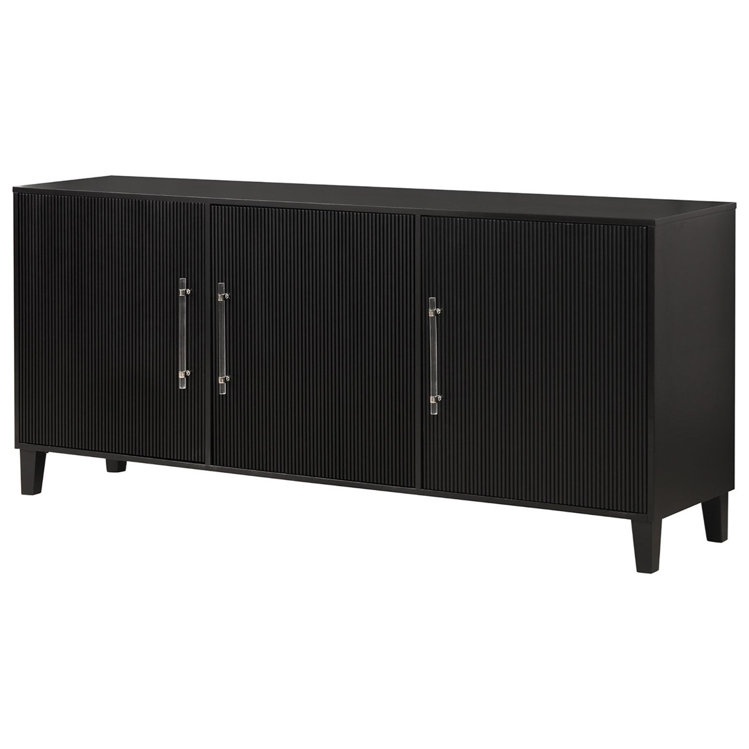 Parker House Bruno BRU68 Contemporary 68" TV Console with Wire