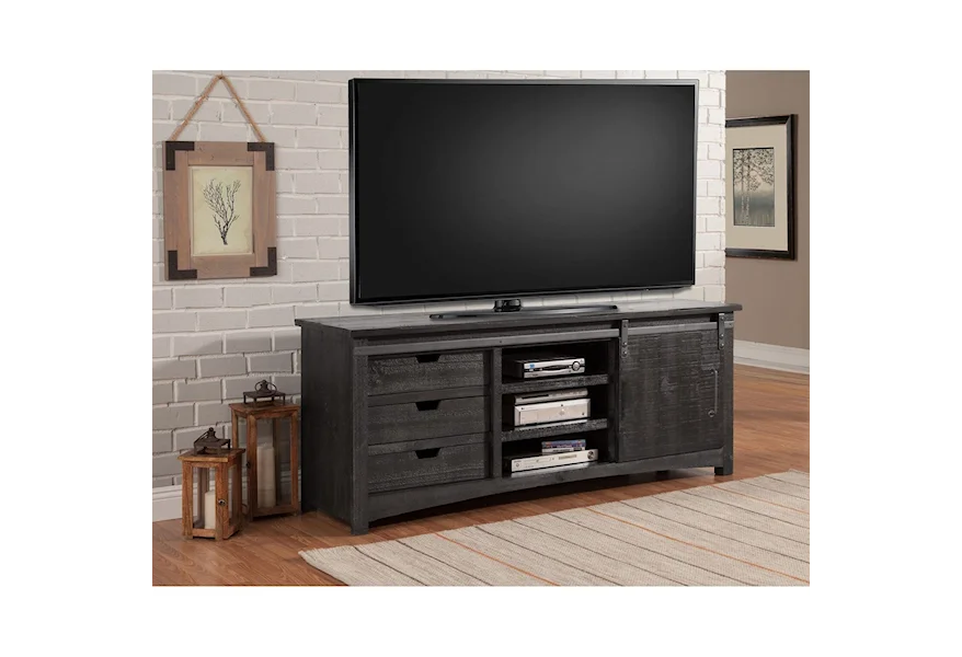 Durango 76 Inch TV Console by Paramount Furniture at Reeds Furniture