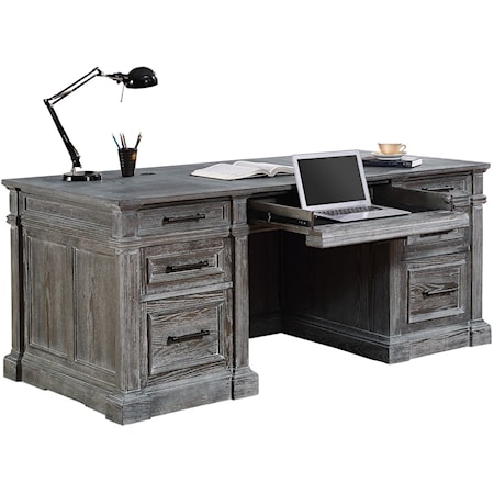 Double Pedestal Executive Desk