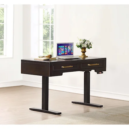 Power Lift Desk Base with Adjustable Height