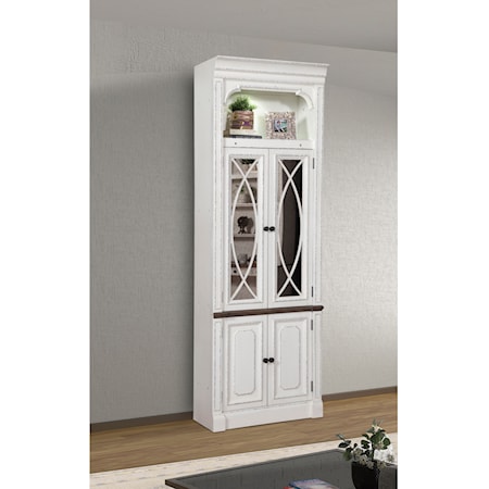 32 in. Glass Door Cabinet