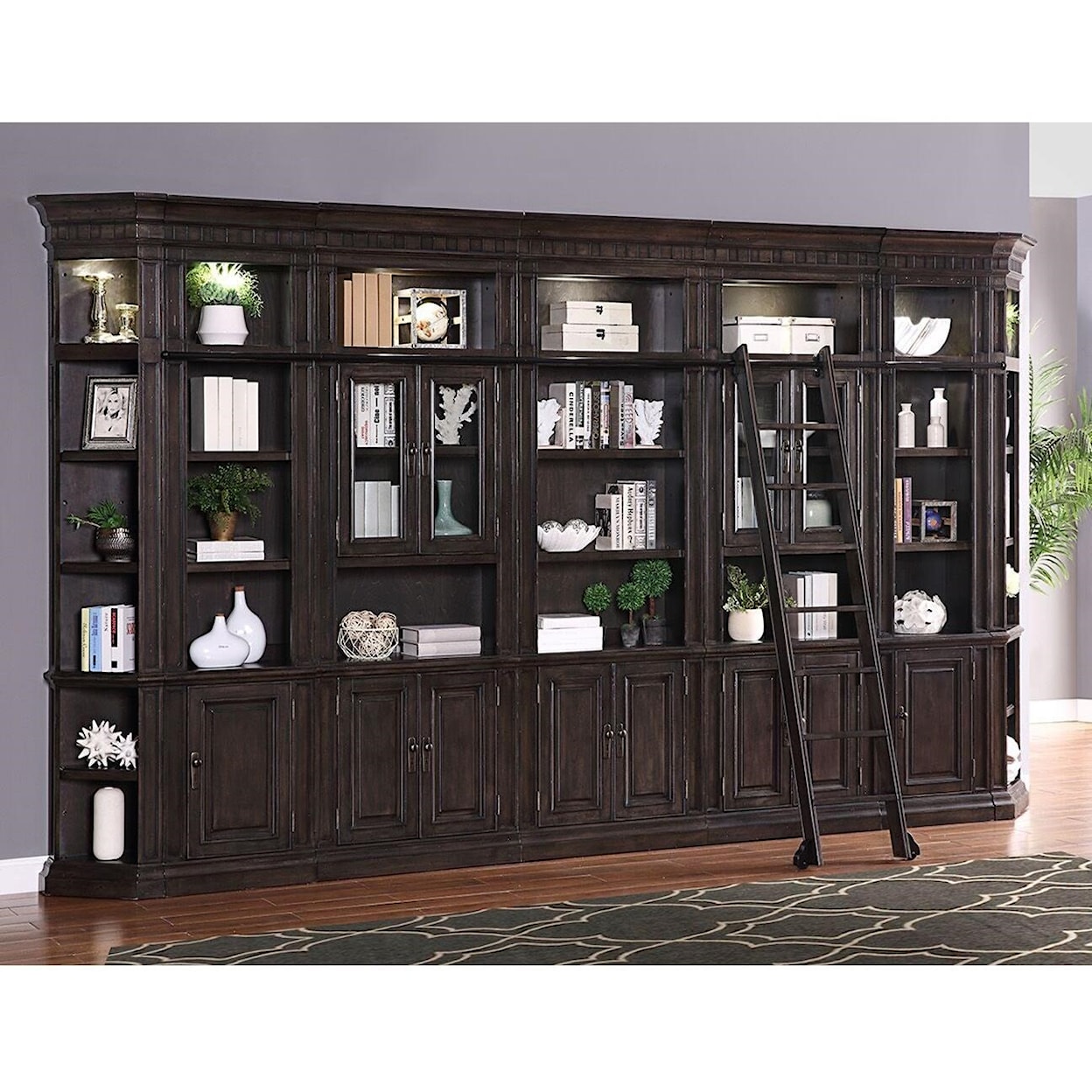 Parker House Washington Heights Bookcase Wall Unit