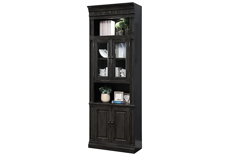 Washington Heights 32" Glass Door Cabinet by Parker House at Pilgrim Furniture City