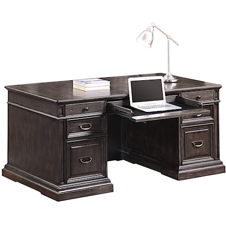 Double Pedestal Executive Desk
