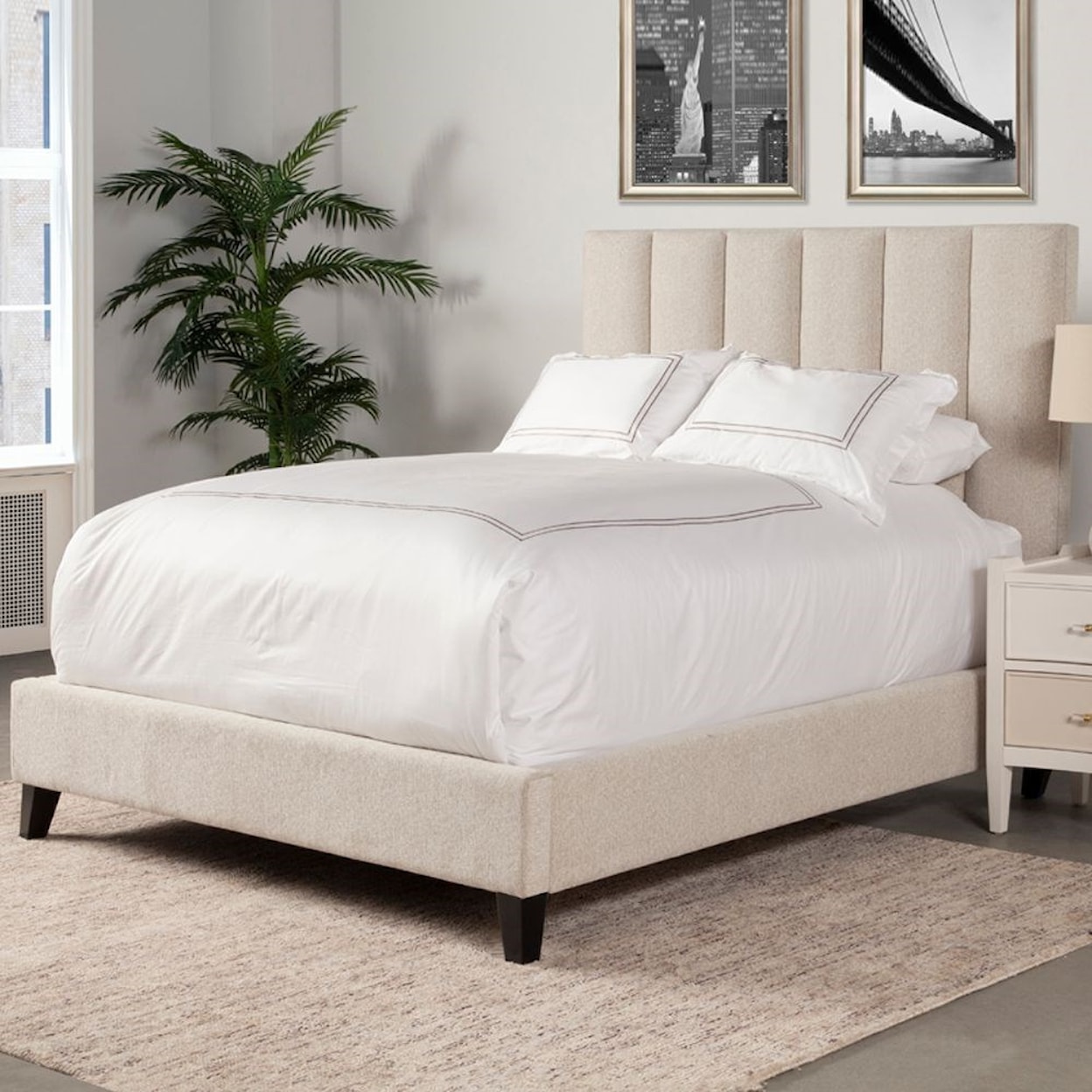 PH Avery Queen Upholstered Bed