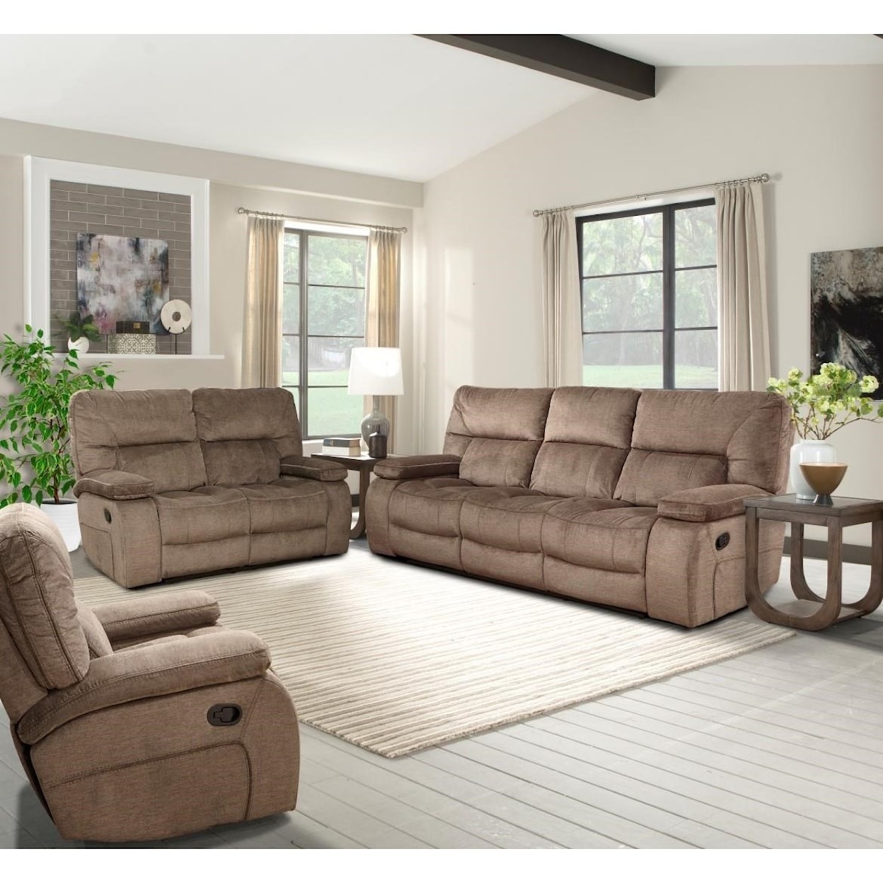 Paramount Living Chapman Reclining Living Room Group