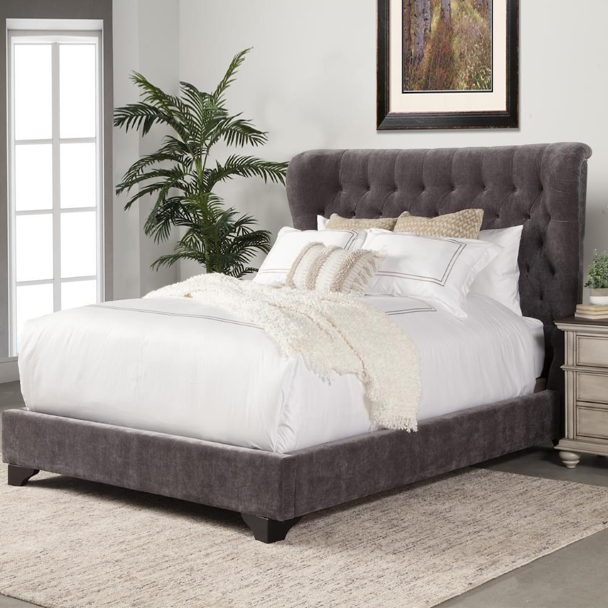 Parker Living Chloe Queen Upholstered Bed