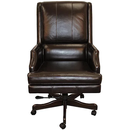 Executive Chair with Scooped Track Arms