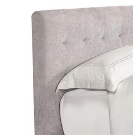 Queen Upholstered Headboard with Tufting