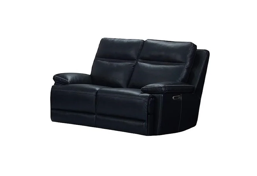 Paxton Power Reclining Loveseat with Power Headrest by Paramount Living at Reeds Furniture