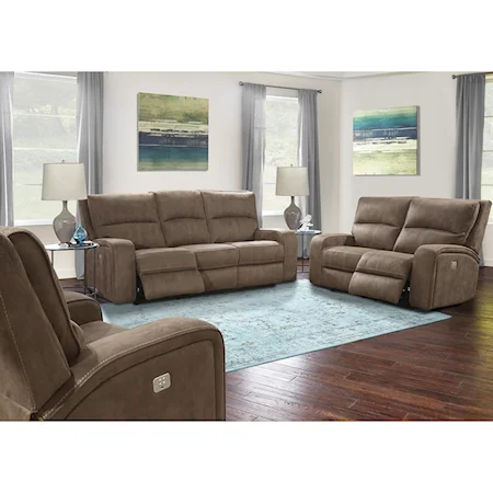 Power Reclining Living Room Group