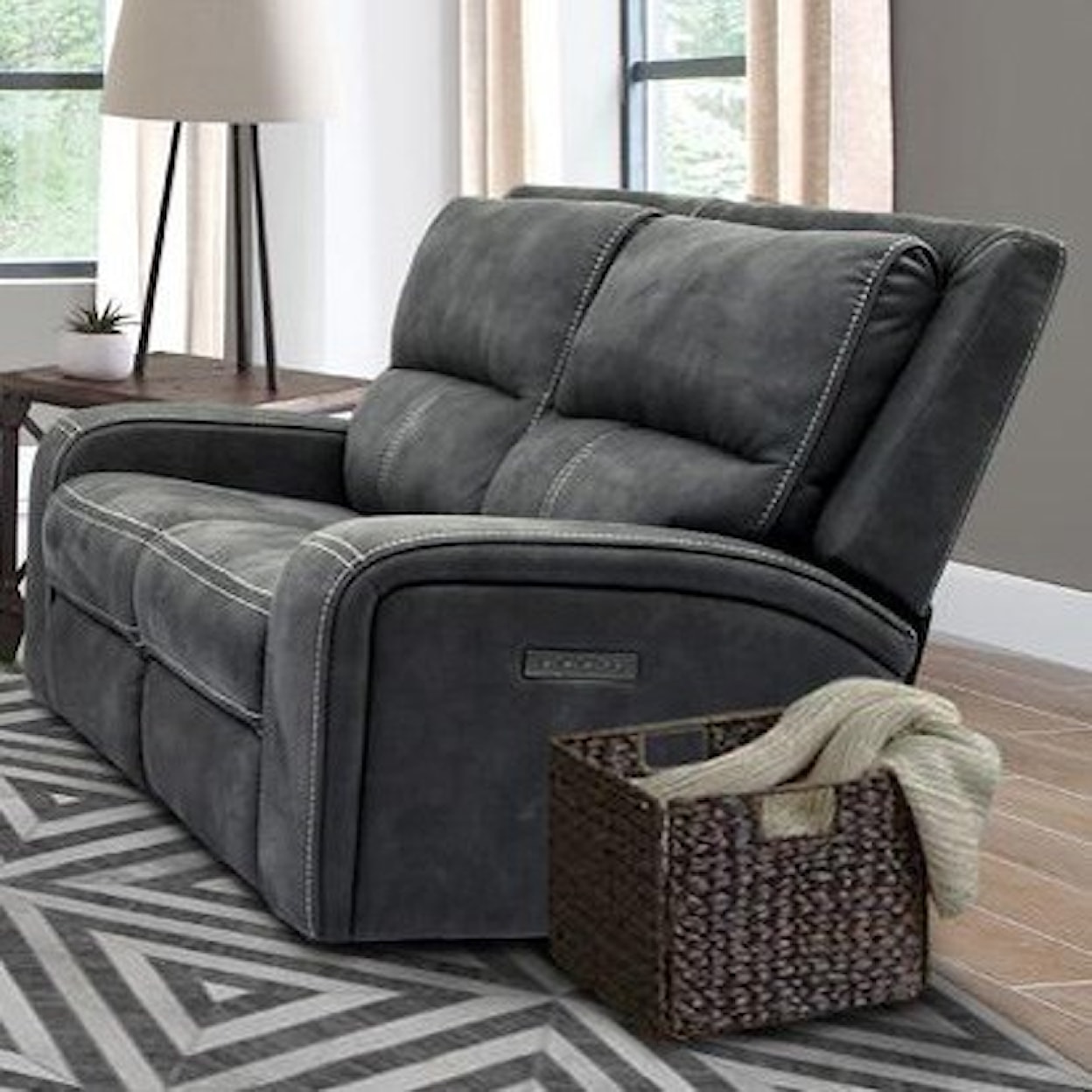 Carolina Living Polaris Dual Power Reclining Loveseat