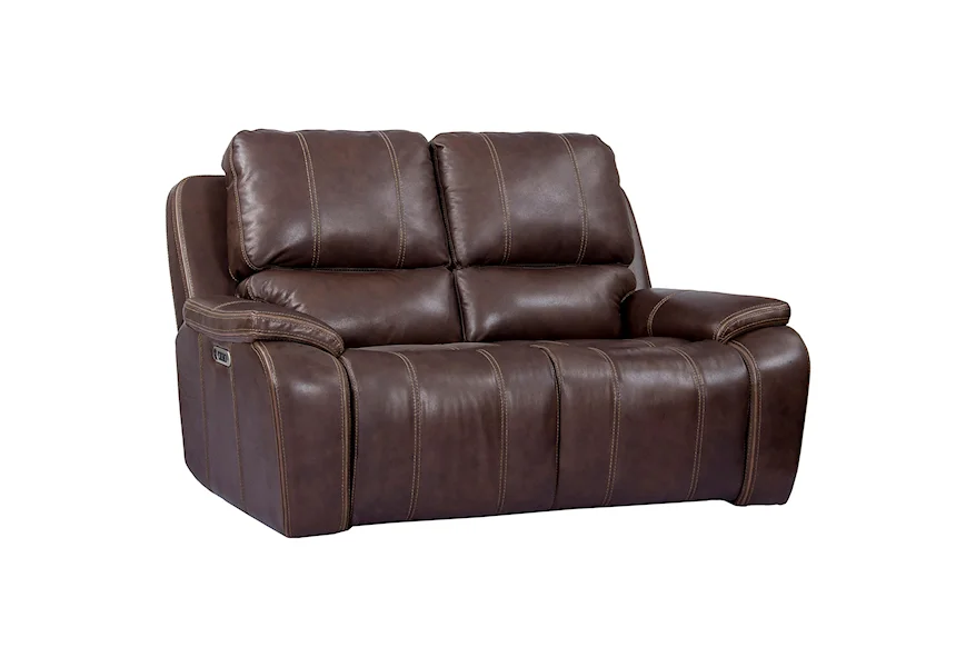 Potter LOVESEAT DUAL REC PWR W/USB & PWR HDR by Parker Living at Galleria Furniture, Inc.