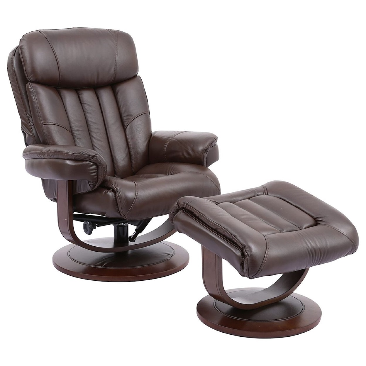 Parker Living Prince Swivel Recliner & Ottoman