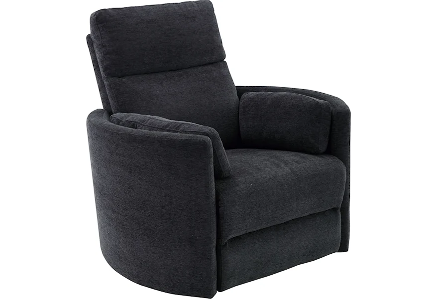 Owen Power Swivel Glider Recliner by Parker House at Johnson's Furniture