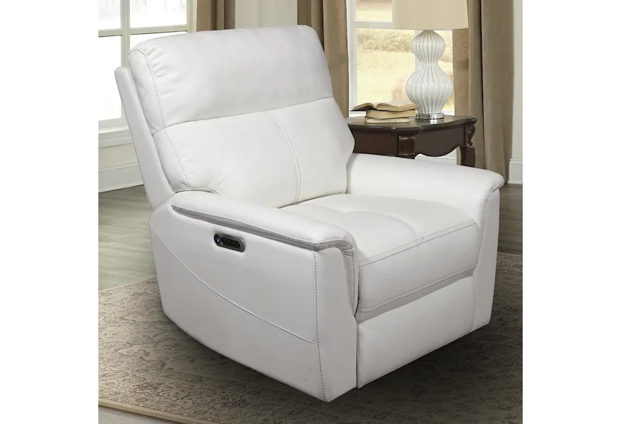 Reed Power Recliner by Paramount Living at Reeds Furniture