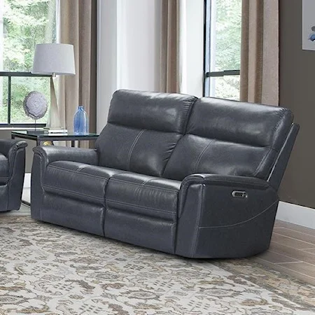 Power Reclining Loveseat with Power Headrest and Lumbar