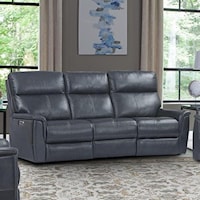 Power Reclining Sofa with Power Headrests and USB Port