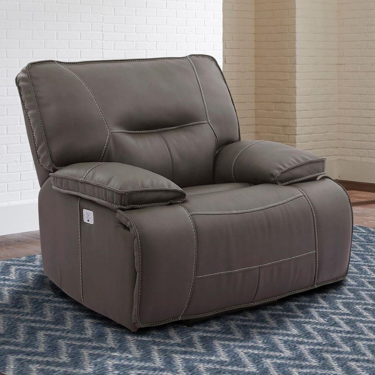 Paramount Living Spartacus Power Recliner with USB and Power Headrest