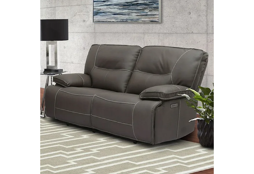Spartacus Power Dual Reclining Loveseat by Parker Living at Galleria Furniture, Inc.