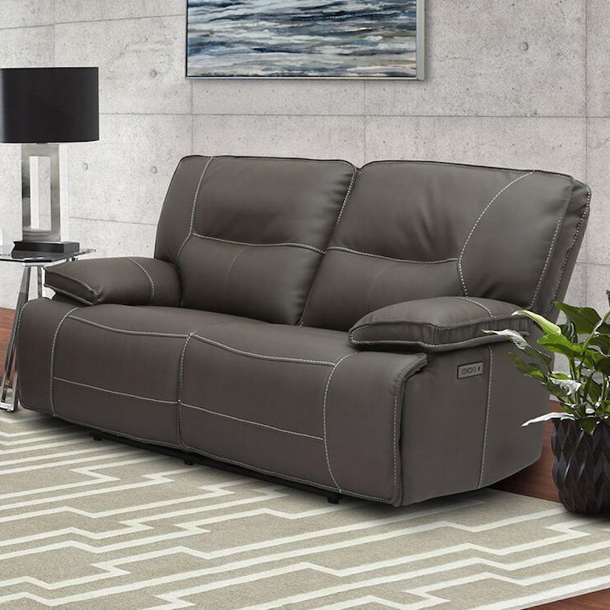 Parker Living Spartacus Power Dual Reclining Loveseat