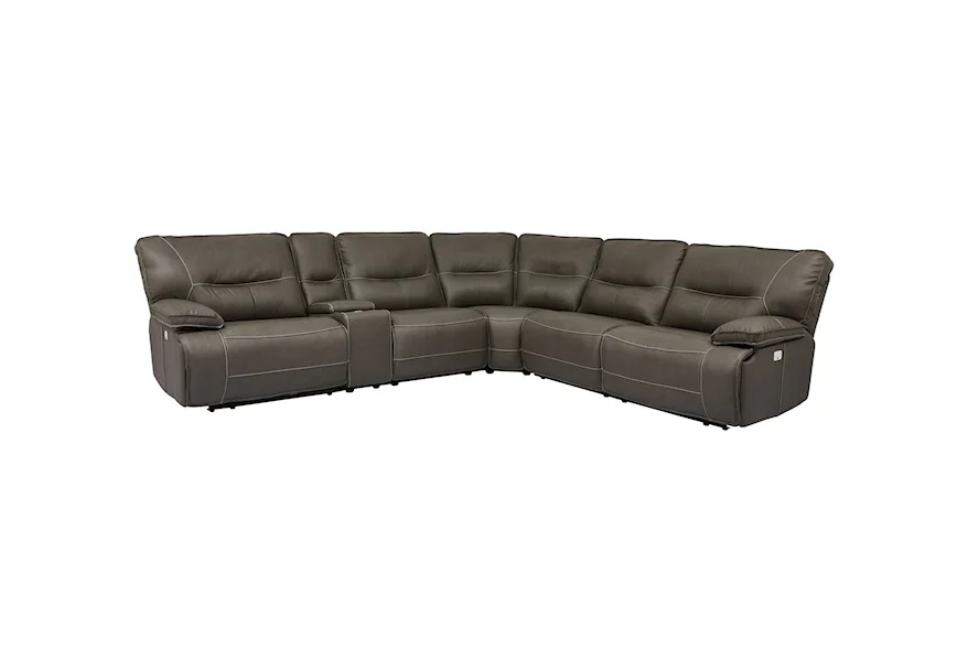 Spartacus Power Reclining Sectional by Parker Living at Galleria Furniture, Inc.