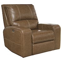 Casual Power Recliner with Power Headrest and UBS Port