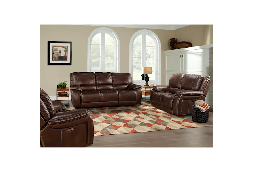 Vail Power Reclining Living Room Group by Parker Living at Galleria Furniture, Inc.