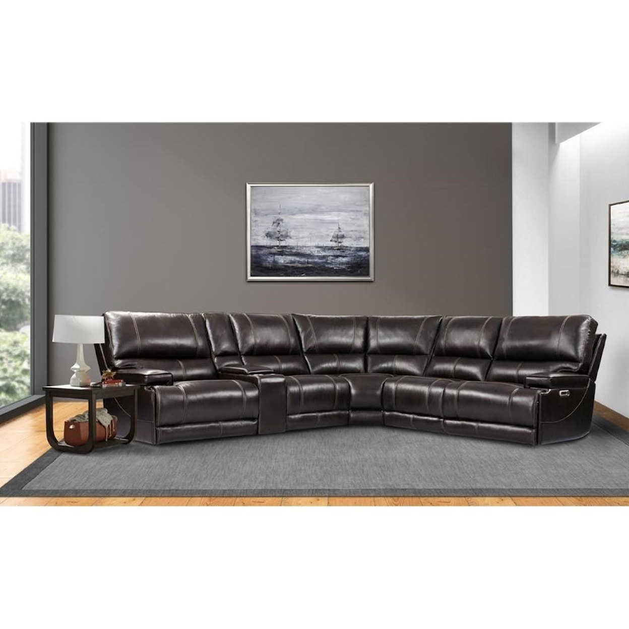 PH Whitman Power Reclining Sectional