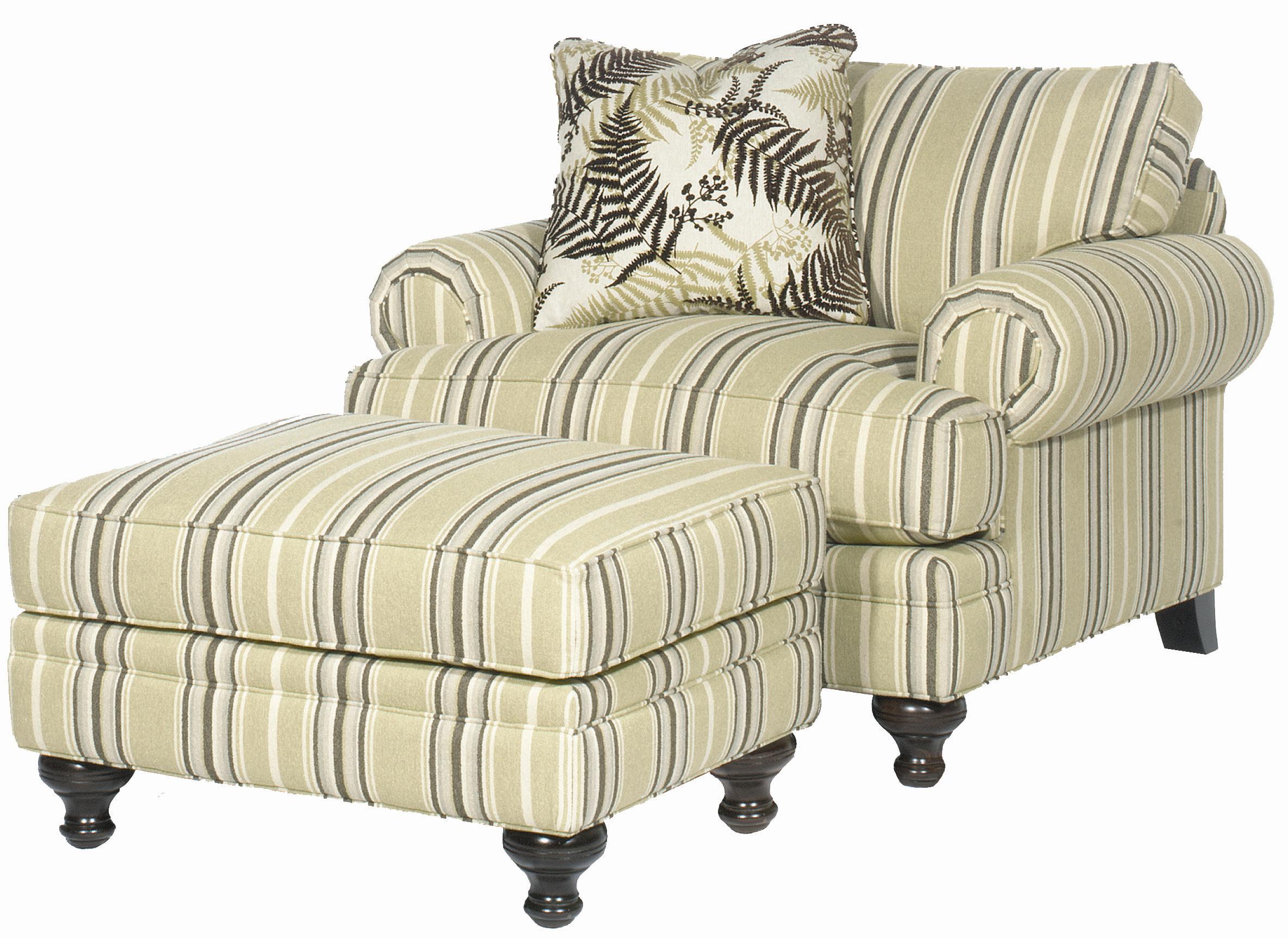 Chair &amp; Ottoman Set