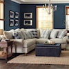 Paula Deen by Craftmaster P711700 2-Piece Sectional Sofa