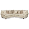 PD Cottage by Craftmaster P781650 4-Seat Sectional Sofa