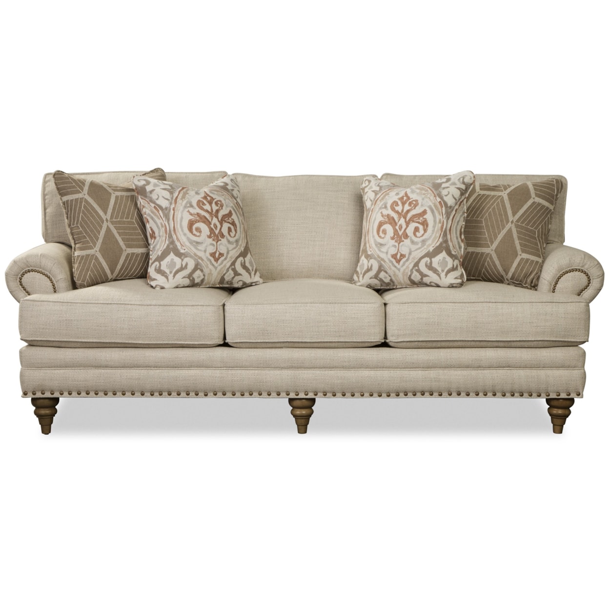 Paula Deen by Craftmaster P794650 P794650BD Traditional Sofa with