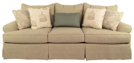 Loose pillow back sofa slipcover best sale