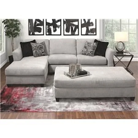 Contemporary Chaise Sectional Sofa
