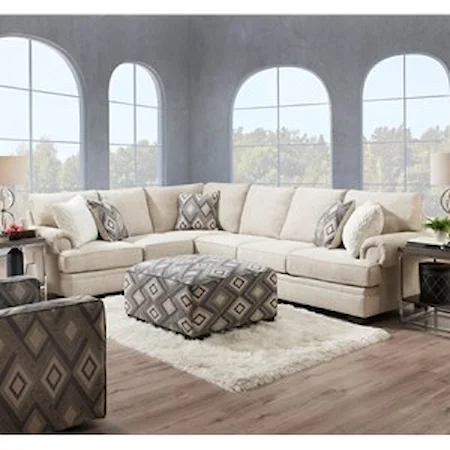 Transitional L-Shaped Sectional