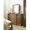 Universal New Lou Dresser and Storage Mirror Combo