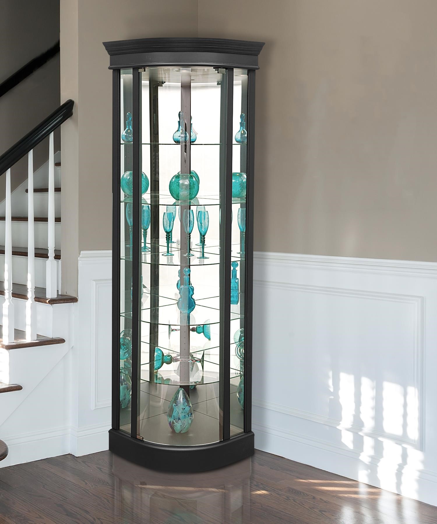 Philip reinisch corner store curio cabinet