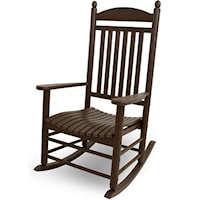 Jefferson Rocker with Slat Design