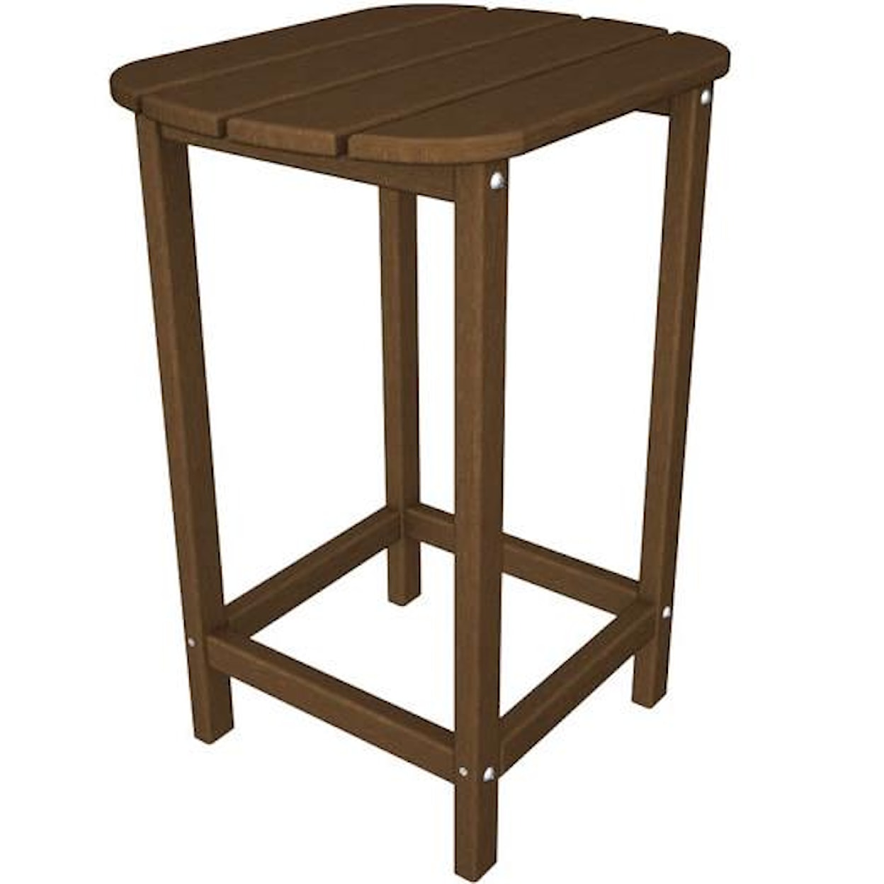Polywood South Beach 26" Counter Height Side Table