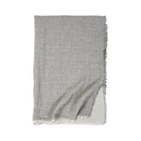 Hermosa Oversized Throw - Light Grey/Cream