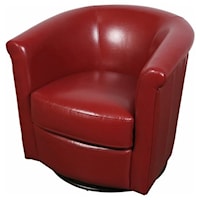 Modern Upholstered Swivel Chair