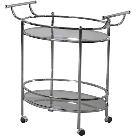 Chrome Service Cart