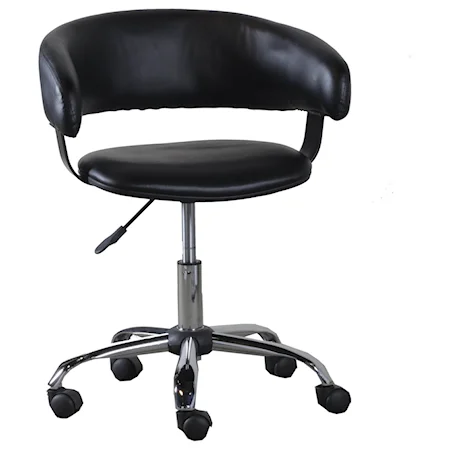Black Gas Lift Desk Chair